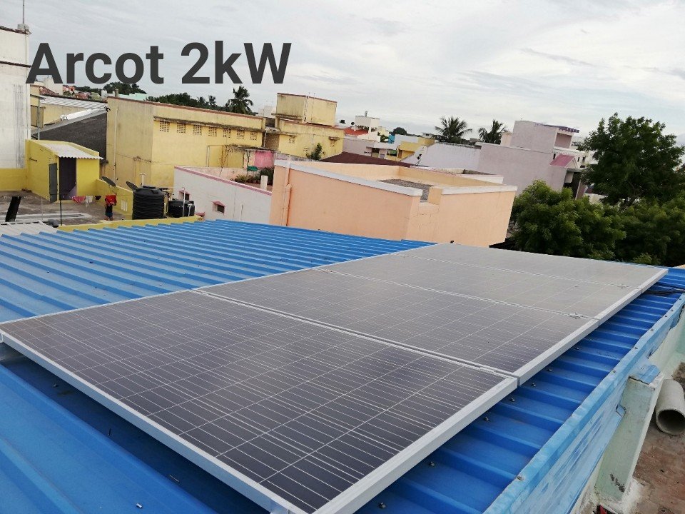Villa rooftop solar